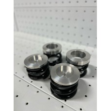 Kit 4 Molas p/substituição Cepos Suspensão STD  