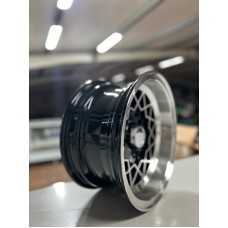 Jogo 4 Jantes 6x12" Alleycat Preto ET-7 4x101.6"   
