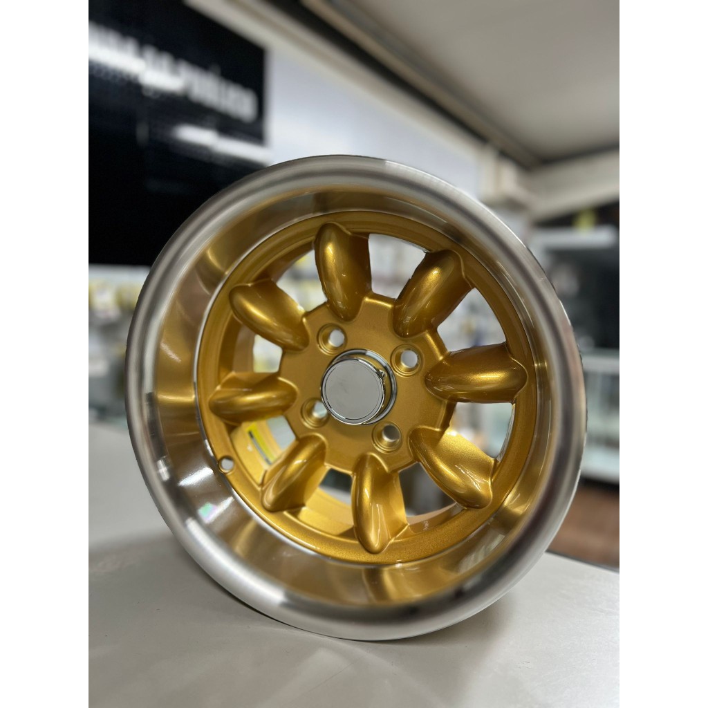 Jogo 4 Jantes 7x13 Superlight Gold ET-7 4x101.6"    