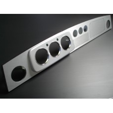 Tablier em alumínio 3 quadrantes + 3 manómetros