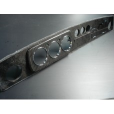 Tablier em carbono 3 quadrantes + 3 manómetros