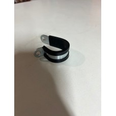 Braçadeira com Proteção em Borracha diametro 25mm