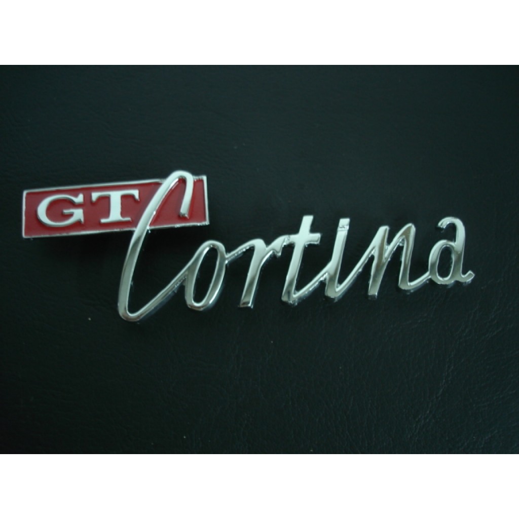 Legenda da tampa da mala Cortina GT