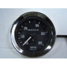 Manómetro Smiths de temperatura de água mecânico (30-110) preto