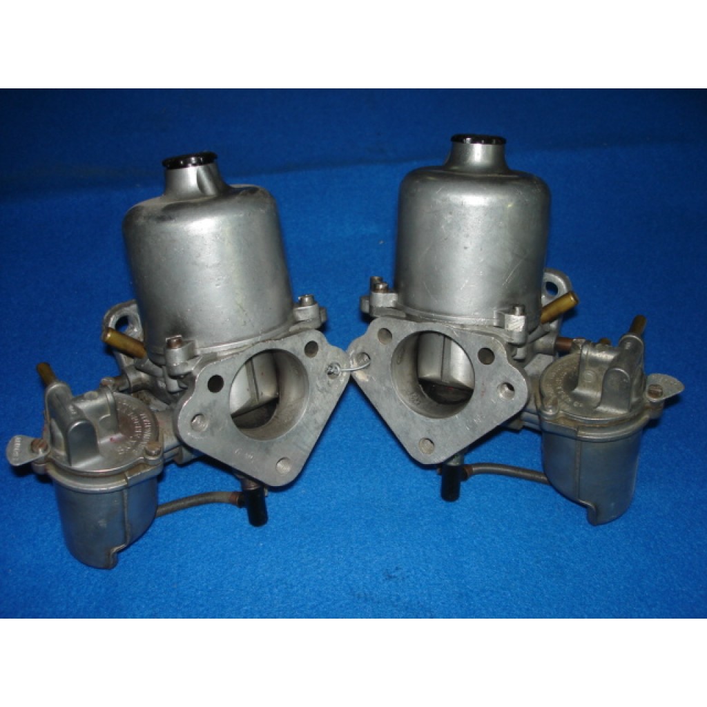 Carburadores HS6 c/ difusor preto (par)